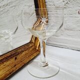 Set 6 verres à vin étoiles