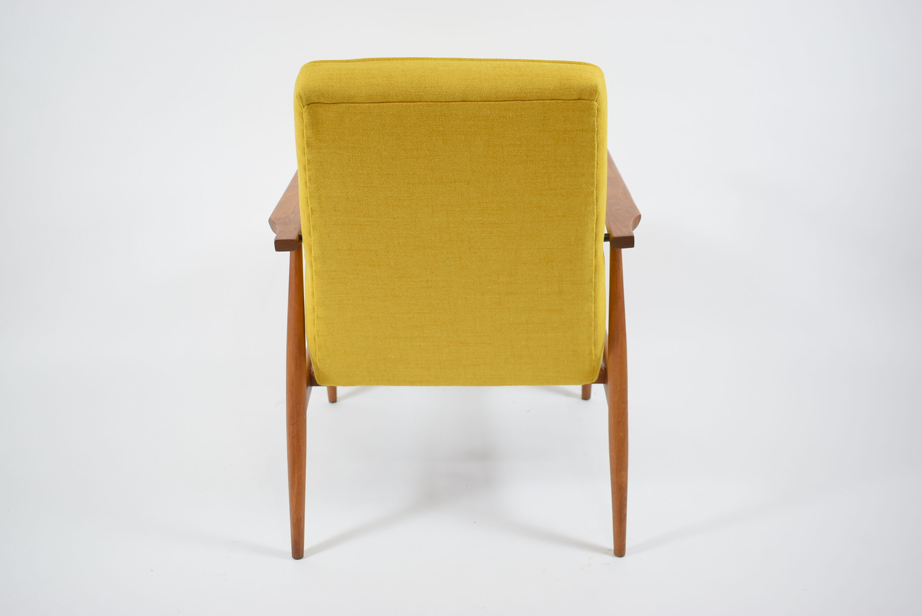 Fauteuil, années 70, couleur jaune