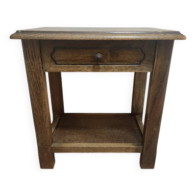 Table de chevet en bois massif