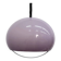 Mid-century purple plastic hanging lamp Harvey Guzzini for Meblo, 1970s
