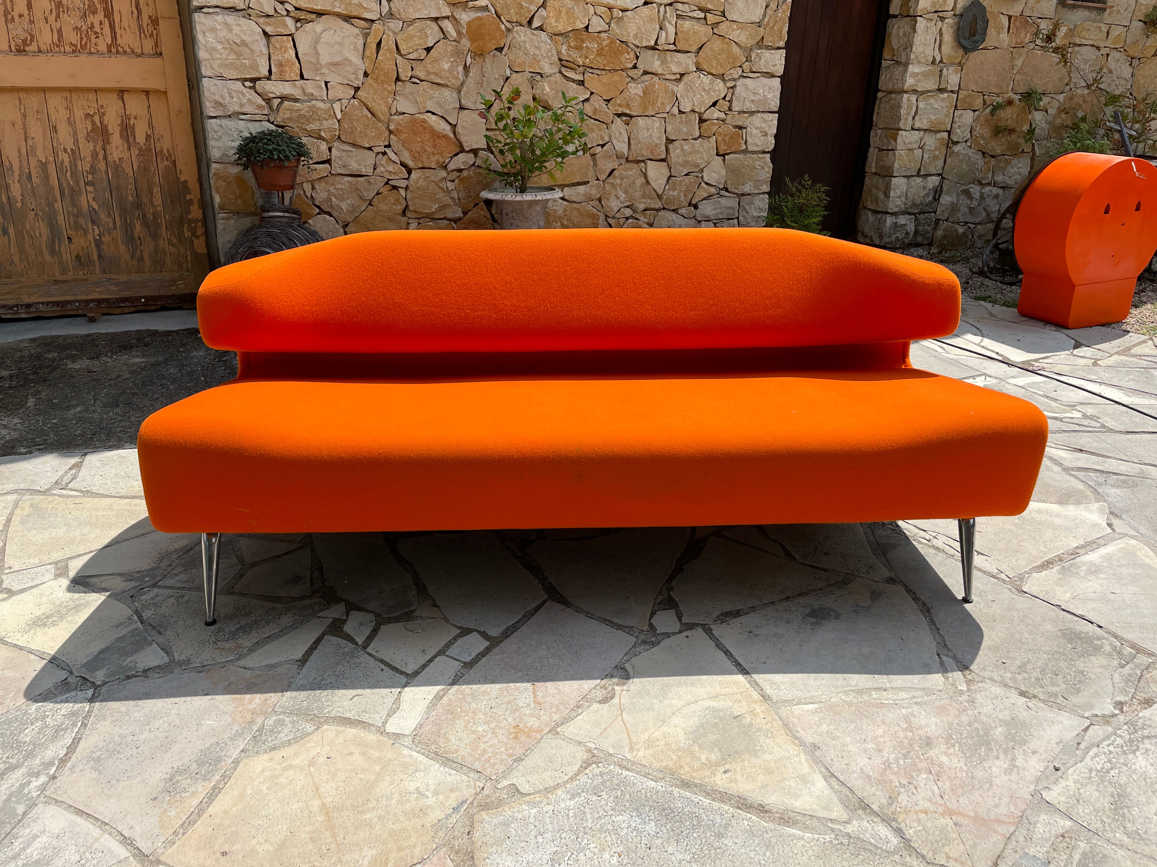 Vintage sofa C-725 Bird by Michel Van Der Kley for Artifort