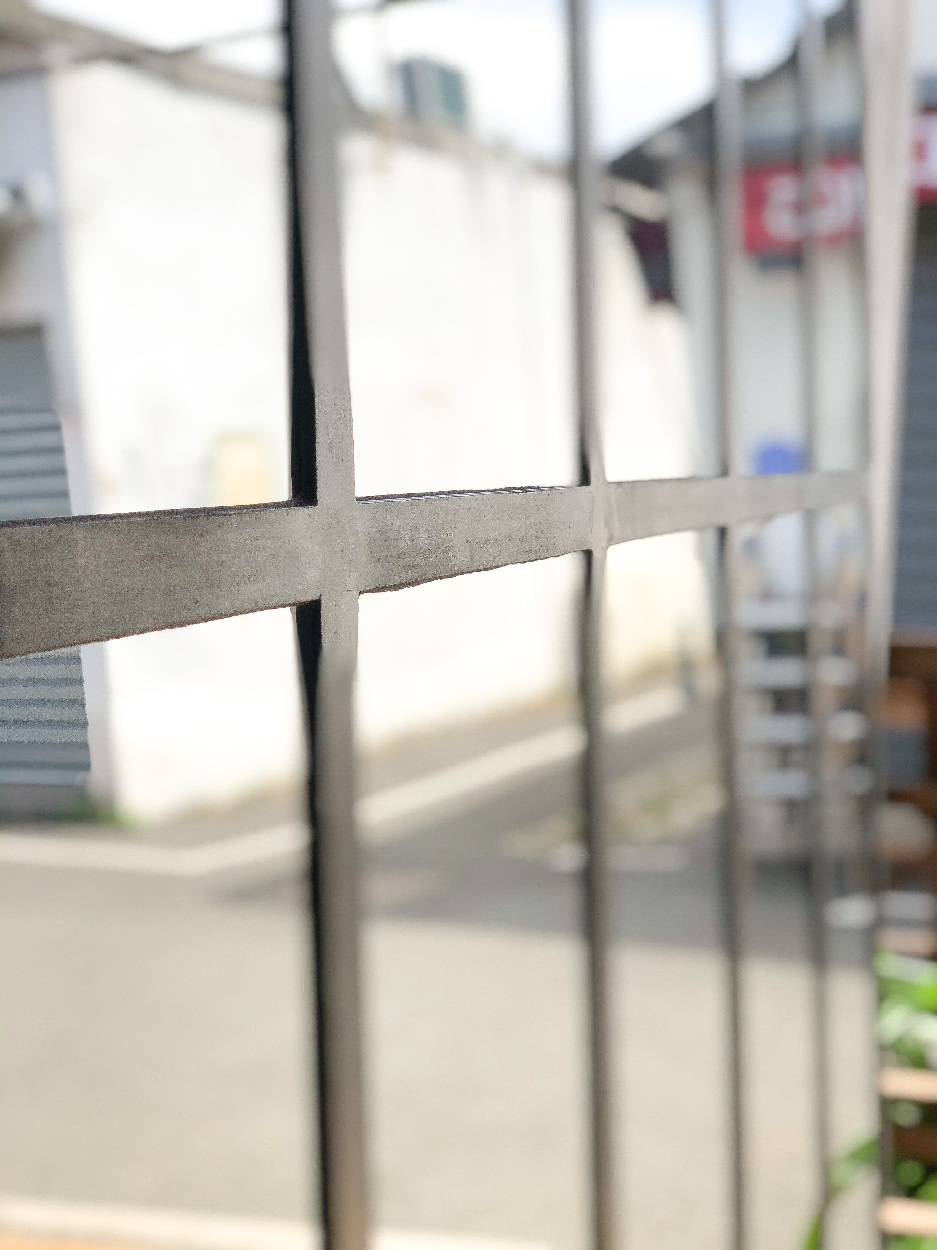 Mirror on industrial canopy chassis