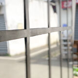 Mirror on industrial canopy chassis