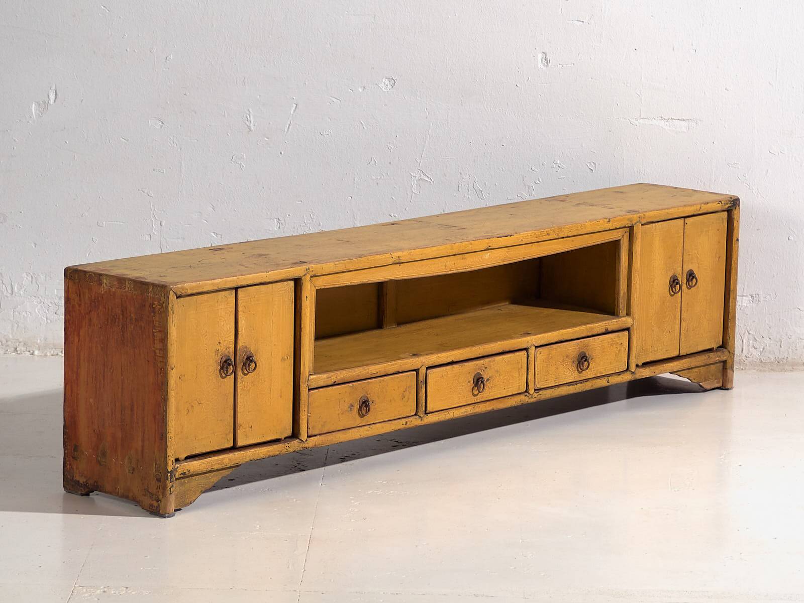 Old yellow low cabinet (c.1900) #19