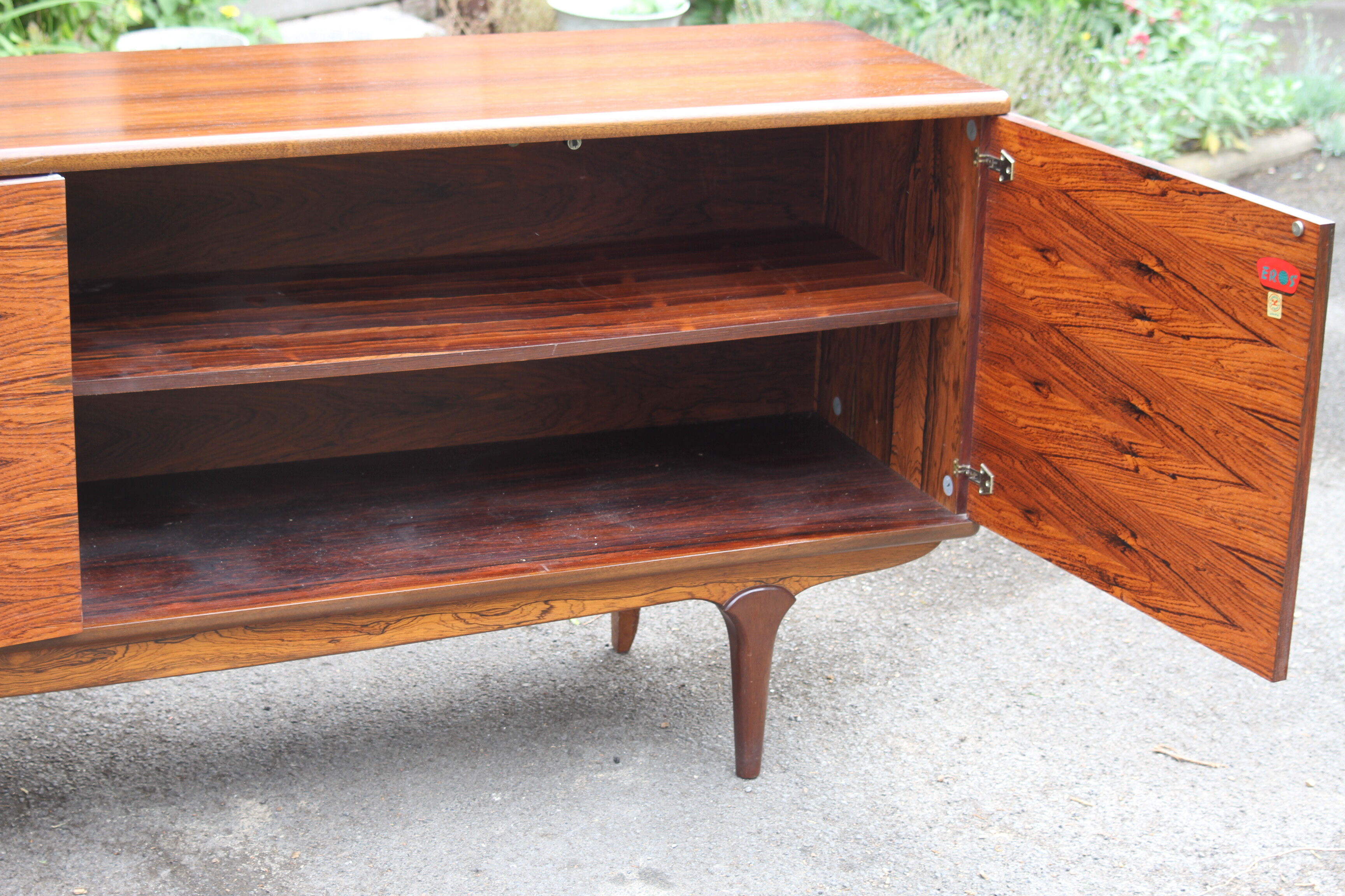 Enfilade in massive pallissandre 60s unifa edition