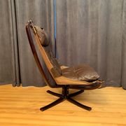 Falcon armchair designed by Sigurd Ressell, Vatne Möbler, Norway, 1970s