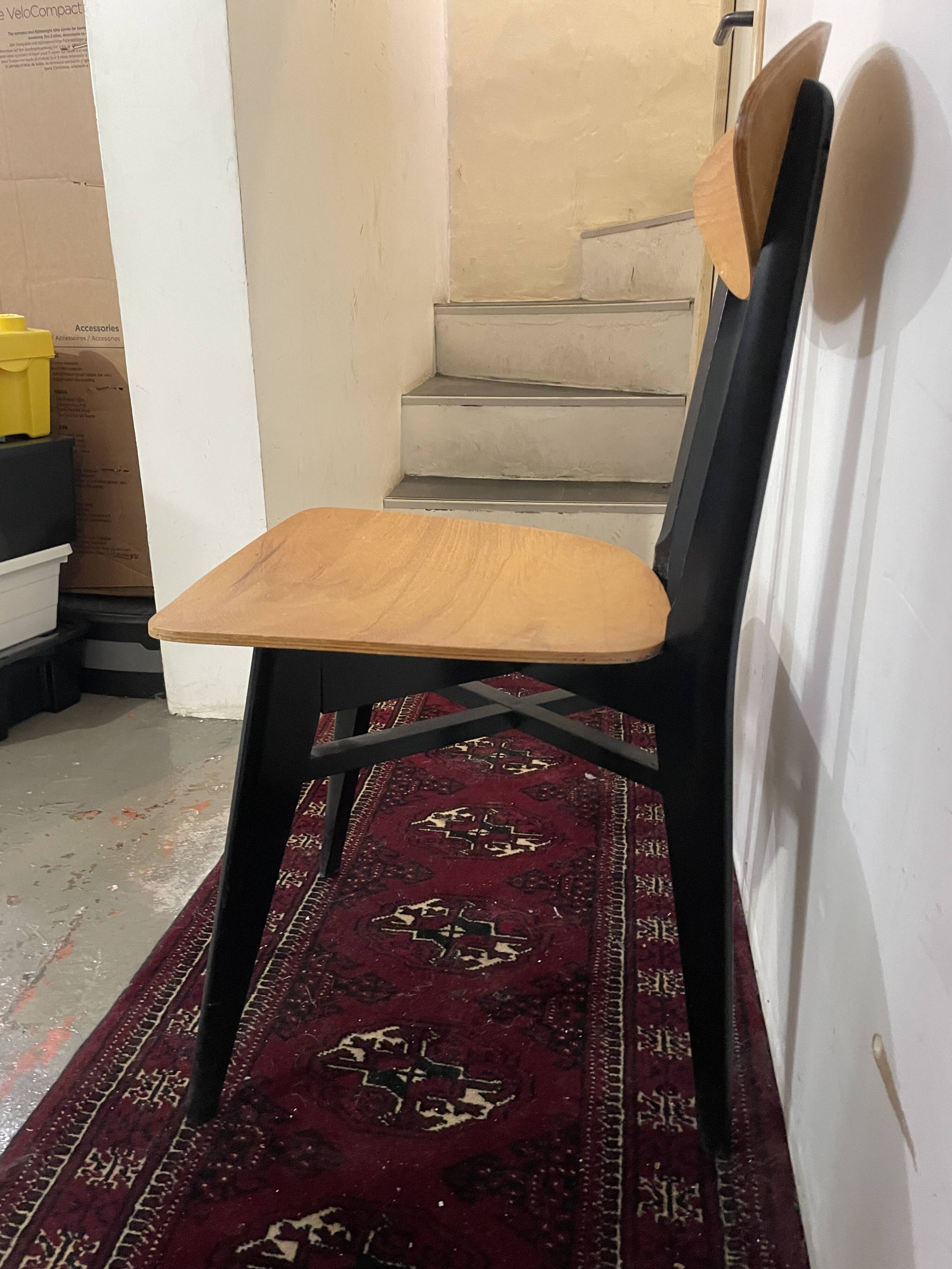 4 Scandinavian chairs type Kneuzzargenstull