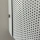 Vintage wall light, white lacquered metal, France 1980