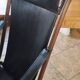 Chaise pliante de campagne vintage