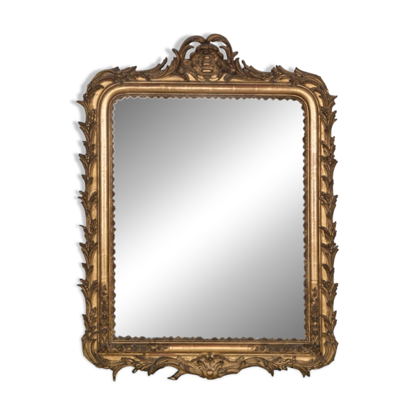 Miroir provençal de style Louis XV orné