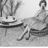 Bamboo and wicker armchair by Janine Abraham & Jan Dirk Rol 1958