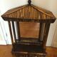 Miroir pagode en bambou 78 x 52 cm
