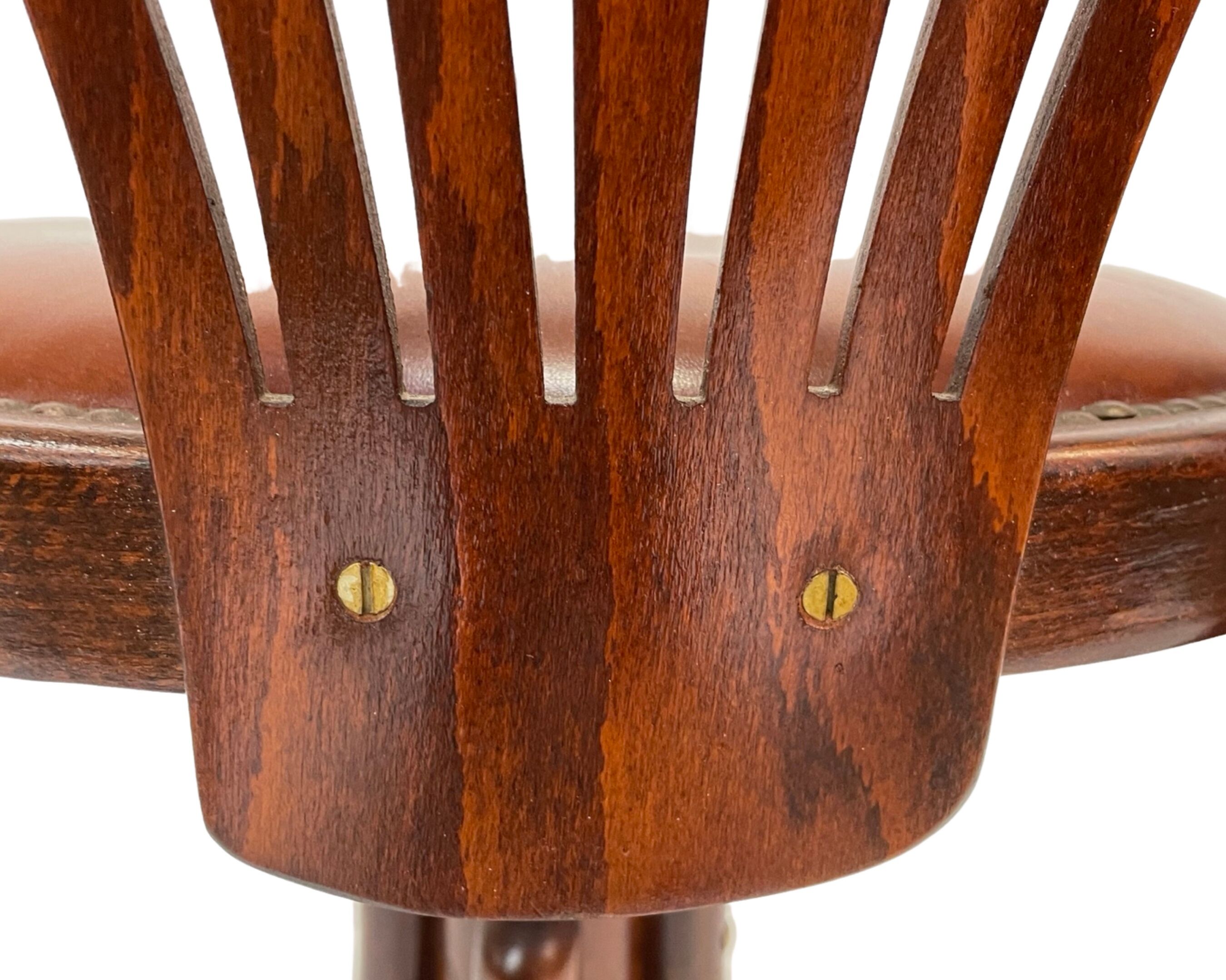 Desk chair Ligna Thonet 60's design