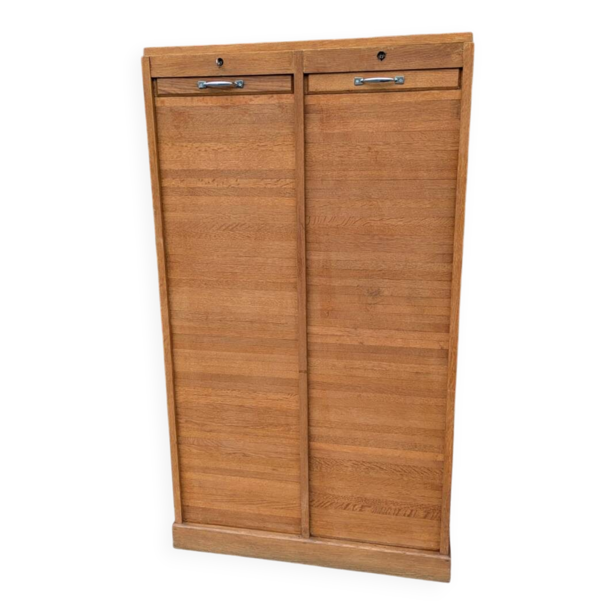 Curtain-top filing cabinet