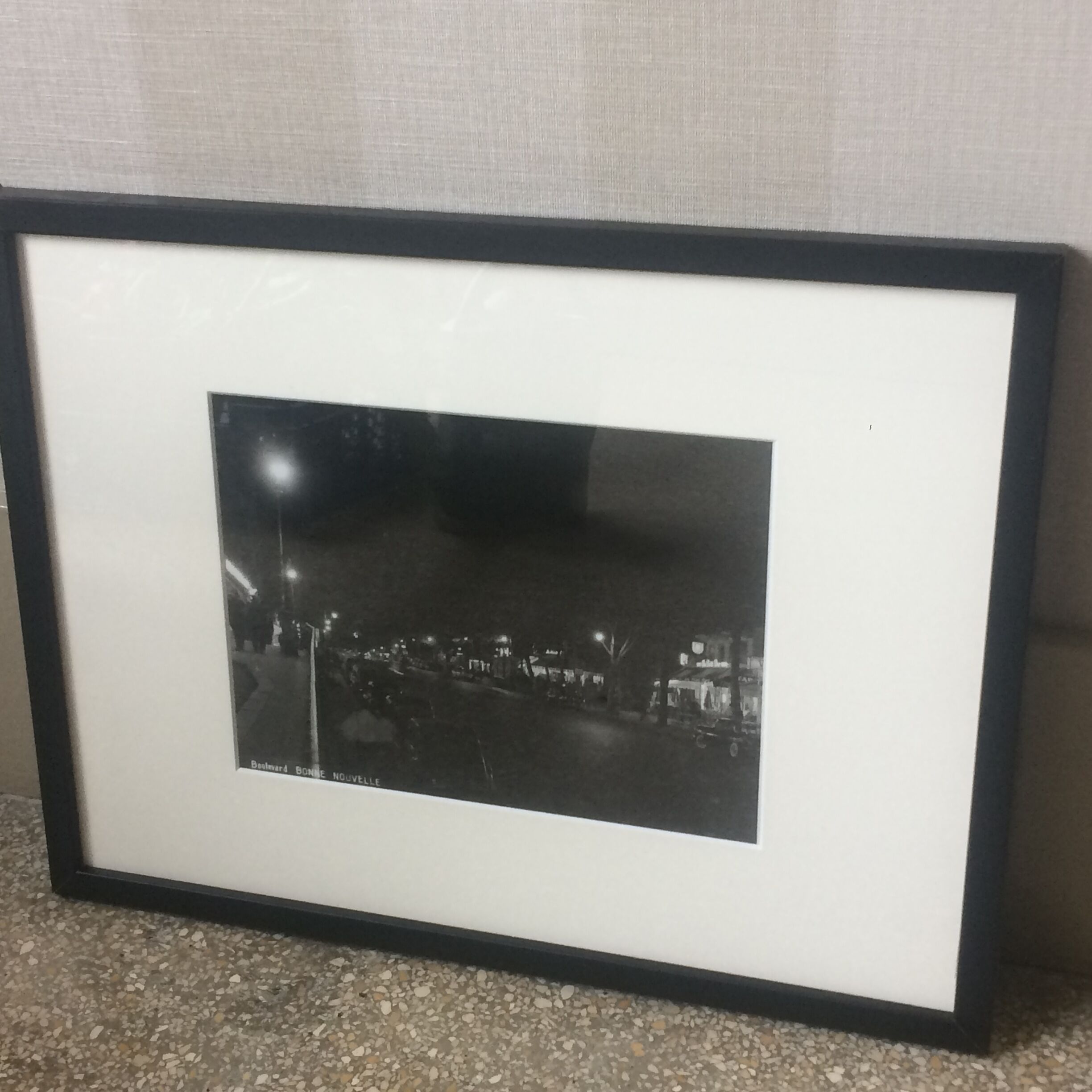 Vintage photography rue de Paris in 1965, Bd Bonne Nouvelle