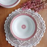 Set of 6 earthenware soup plates Maestrich Elvira