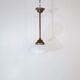 Vintage single opaline hanging lamp