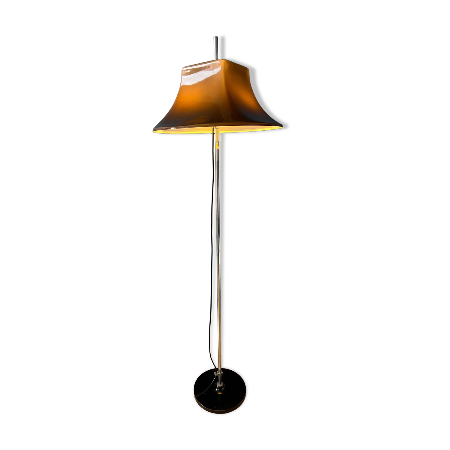 Lampadaire Space Age Mid-Century « Witch Hat » par Willem Hagoort