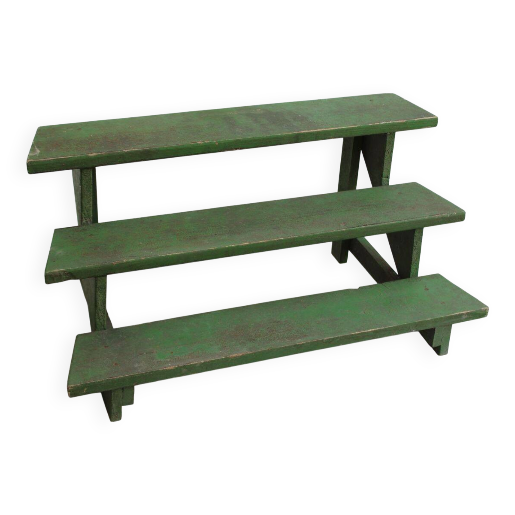 Wooden flower display stand