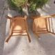 paire de chaises bistrot style Luterma