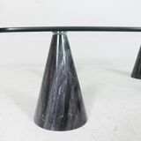 Massimo/Lella Vignelli. In the style of. Coffee table, marble, Italy, 1980s.