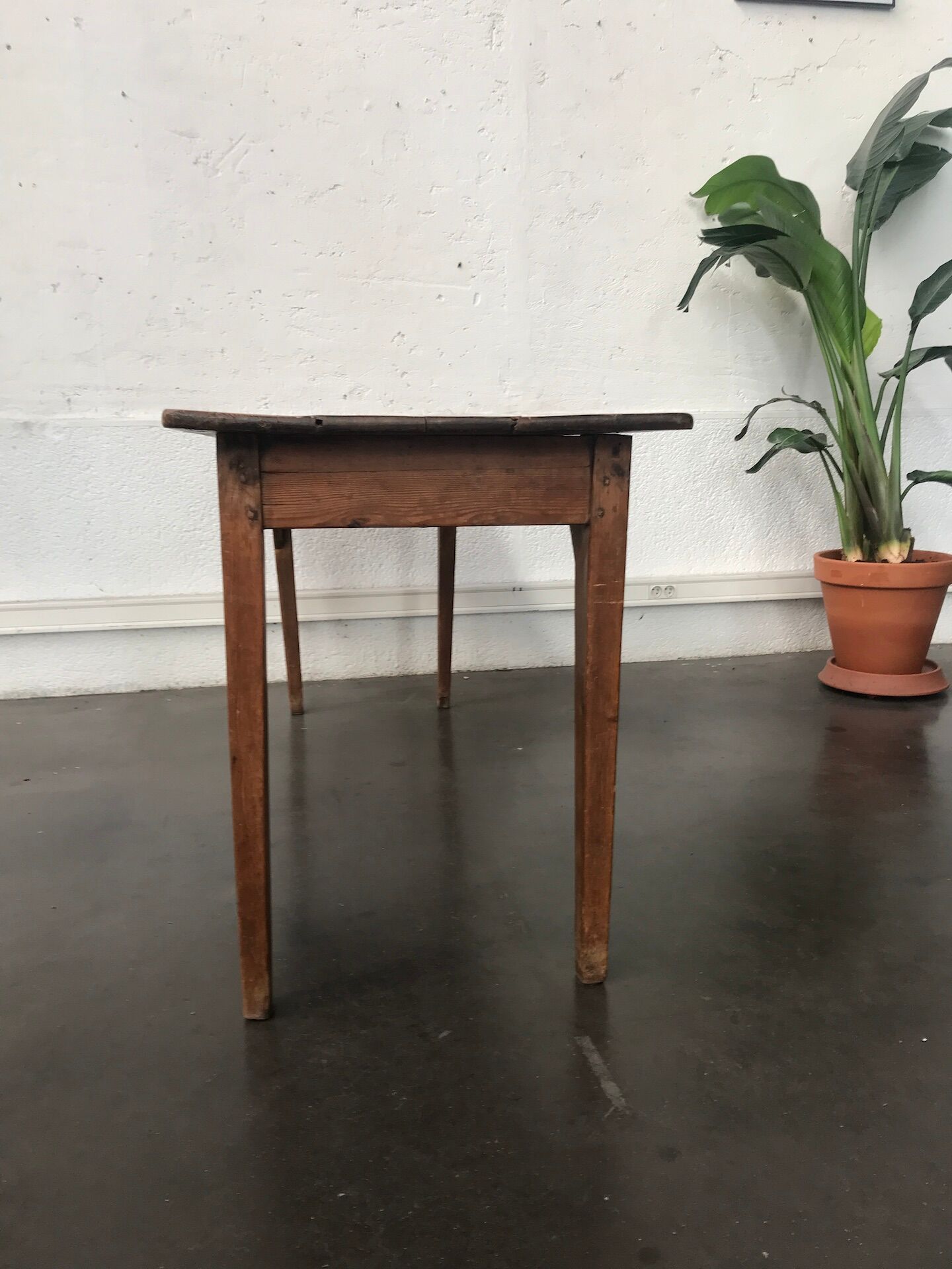 Old bistro table
