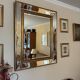 Grand Miroir à Parecloses Doré - Style Classique