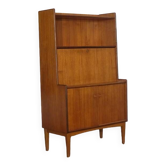 Vintage Scandinavian secretaire in teak 1960