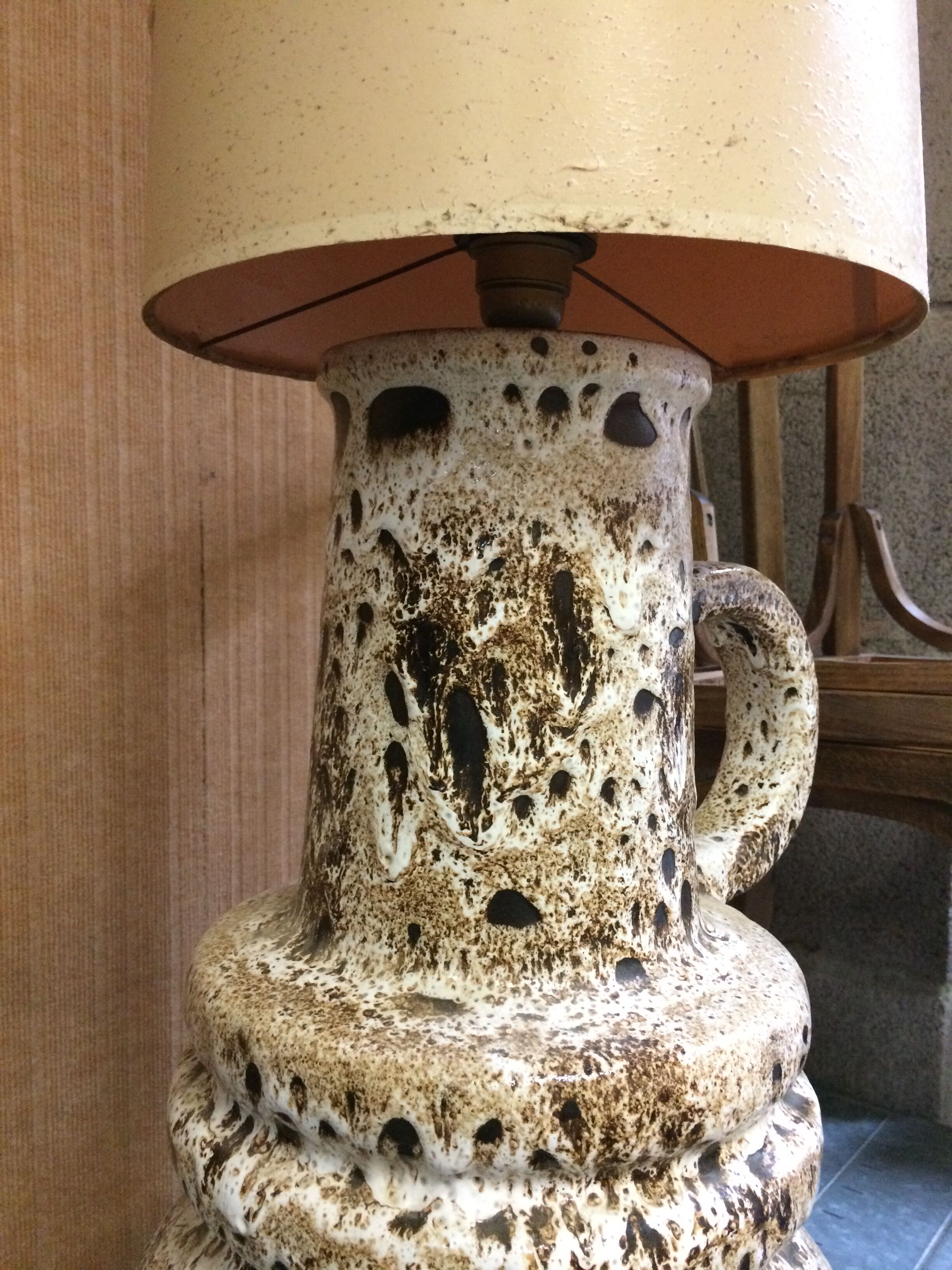 Fat Lava vintage floor lamp - West Germany - 60s