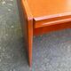 Vintage Scandinavian wooden sideboard shelf from the 1960s.