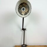 Brown Industrial Workshop Table Lamp, 1960s