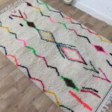 Handmade Berber wool mrirt rug 236 X 140 CM