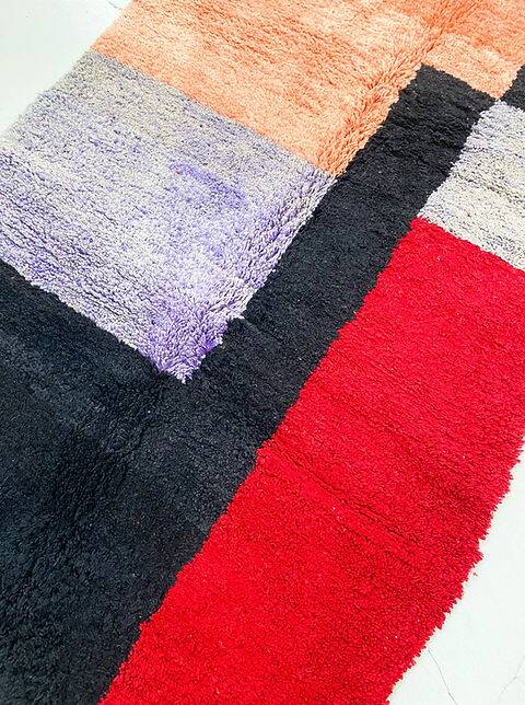 Traditional handmade azilal rug size 250 X 150 cm