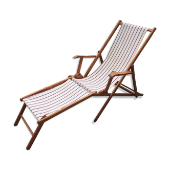 Former wooden lounger 1950s