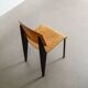 Chaise Standard Metropole Jean Prouvé vintage française des années 1950