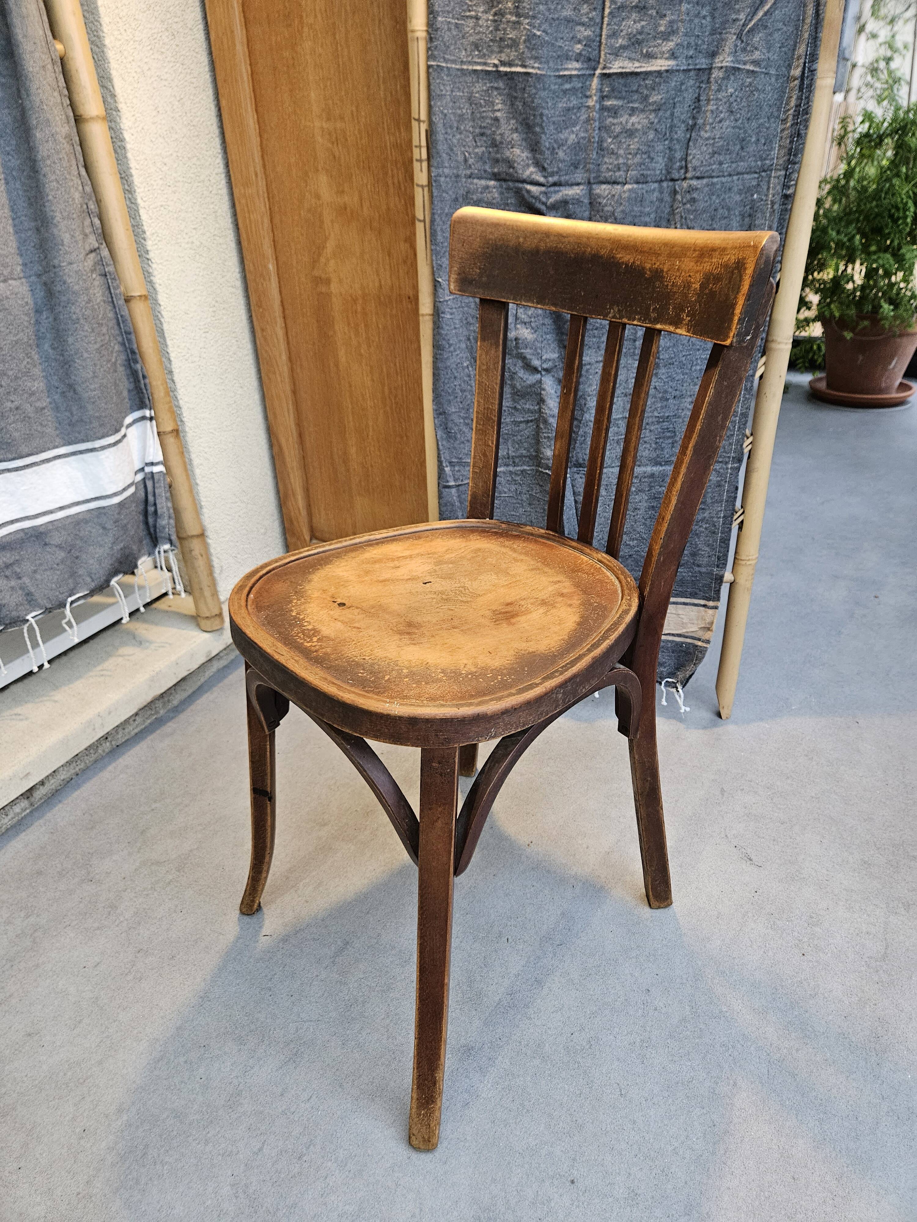 Baumann bistro chair 1950