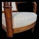 Pair of Empire armchairs from the 19th century.