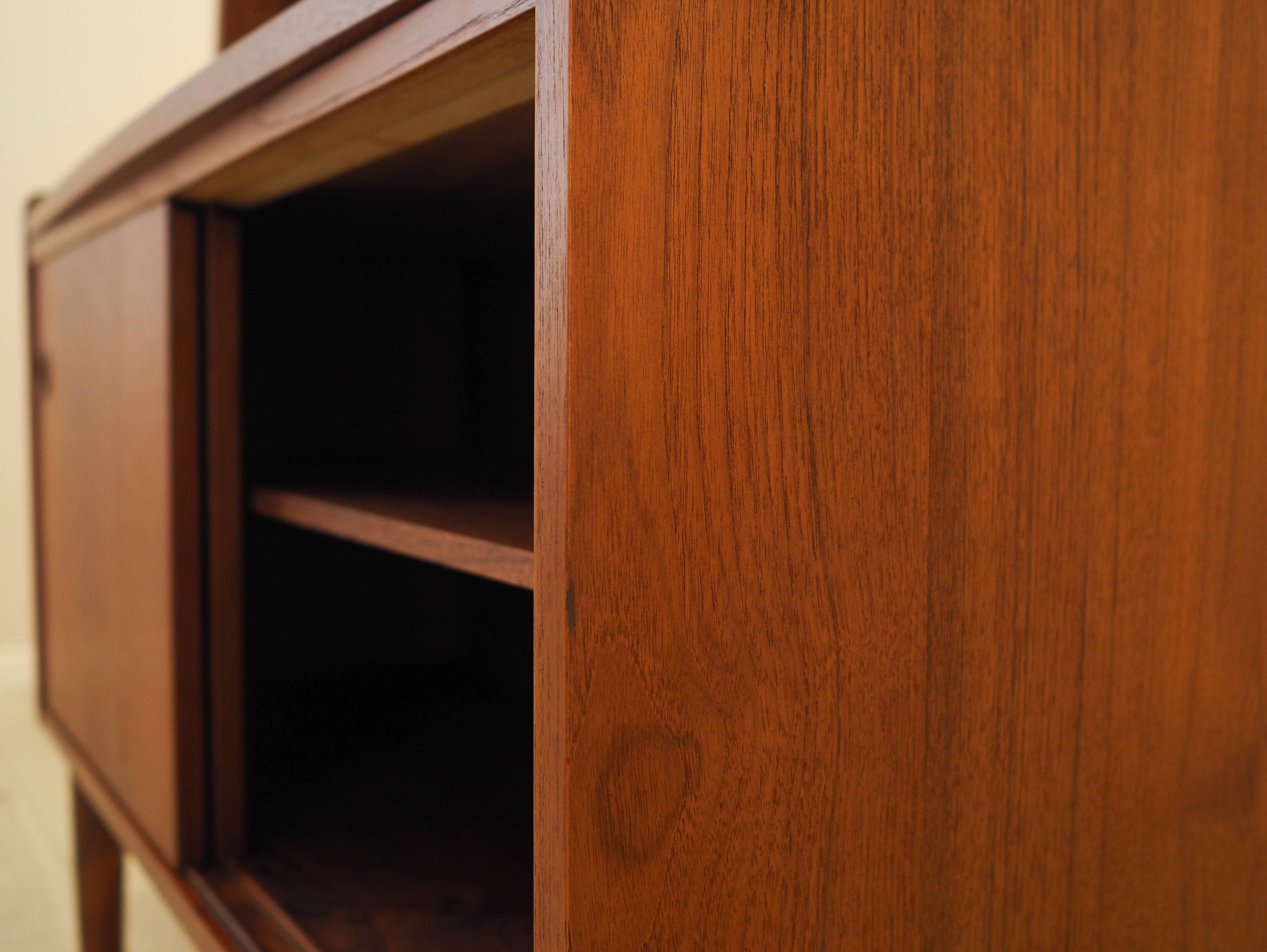 Teak bookcase, Danish design, 1970s, designer: Johannes Sorth