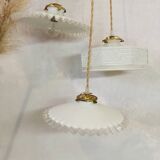 Art deco waterfall pendant light