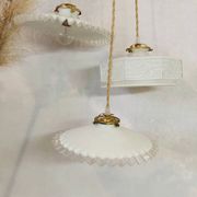 Art deco waterfall pendant light