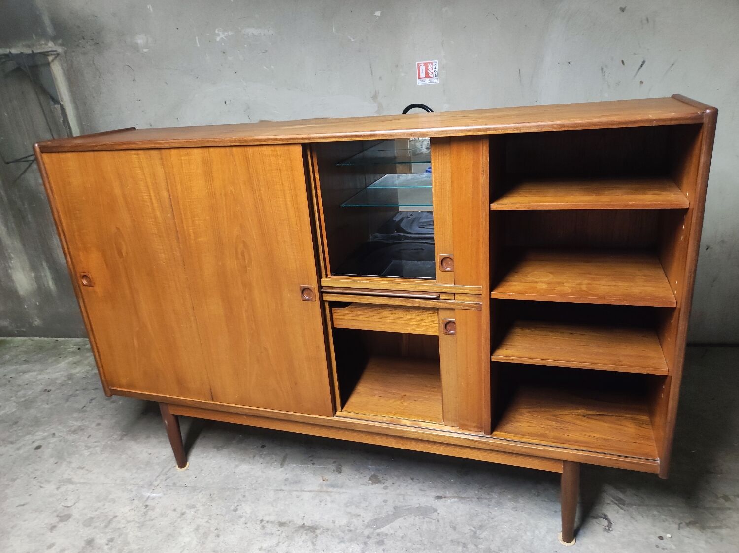 Vintage scandinavian row