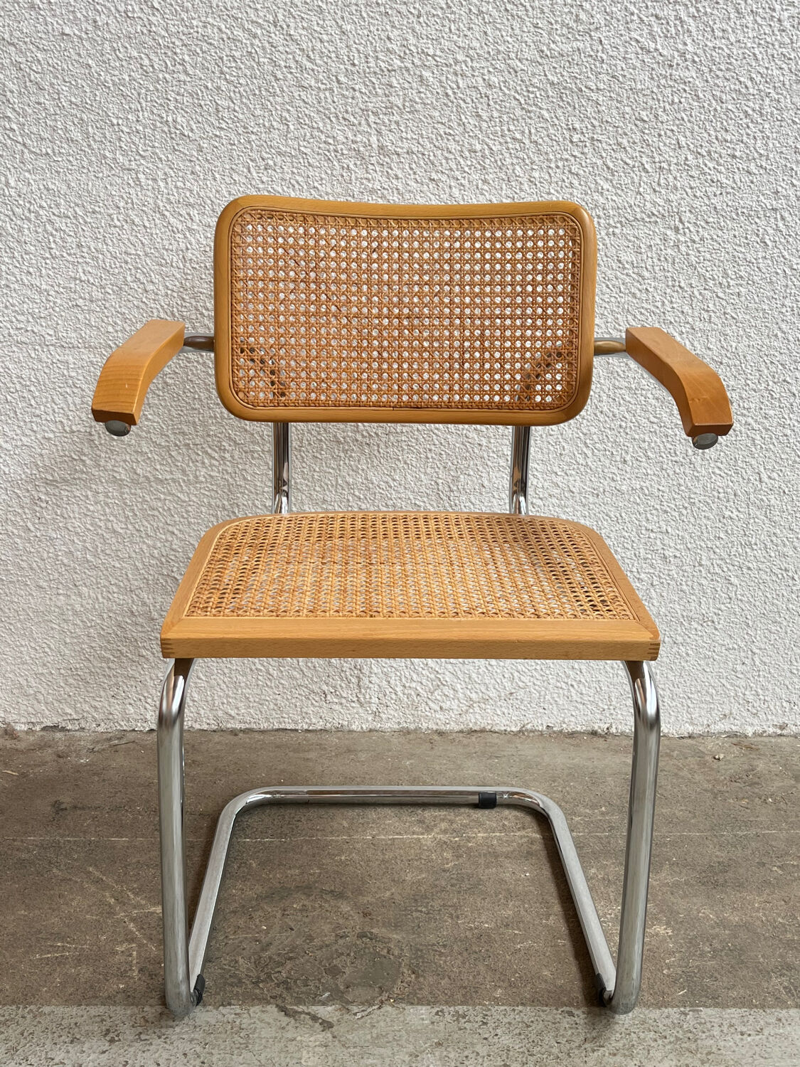 Pair of armchairs Cesca B64 Marcel Breuer