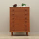 Commode en teck, design danois, années 1960, production Danemark
