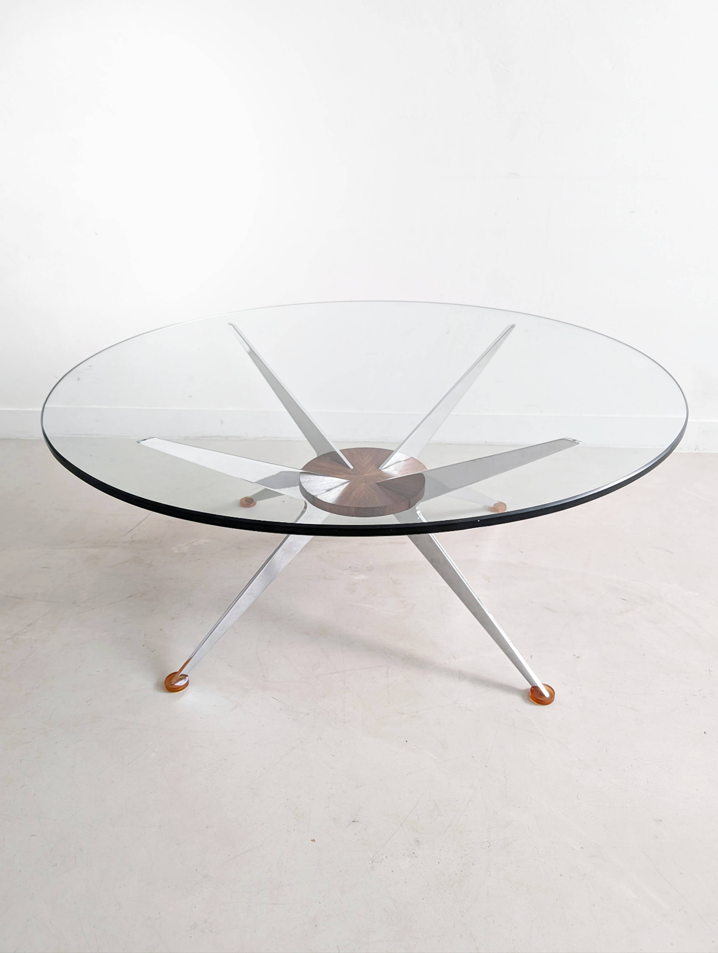 Table basse Space Age « Star » par COR années 1960