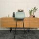 Fiber bar stool Muuto