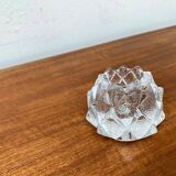 Nimbus Glass Candle Holder by Berit Johansson for Orrefors, Sweden, 1970s