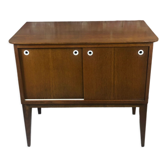 Vintage oak storage furniture from the 60s.