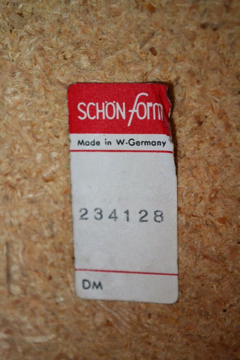 Mirror of 50-60 years 32x66cm