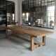 Table de Ferme Kingstone en Chêne Massif ancien - 250 cm de long