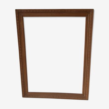 Carved wooden frame